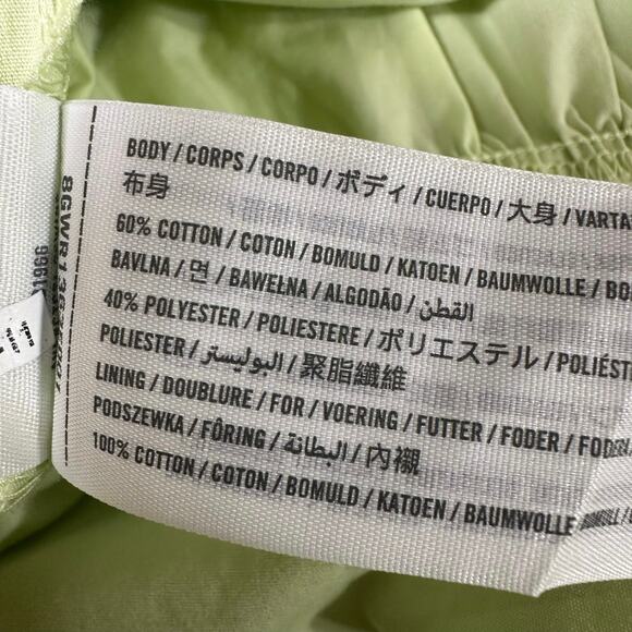 Abercrombie & Fitch Green Smocked Bodice Easy Maxi Dress - Picture 8 of 8